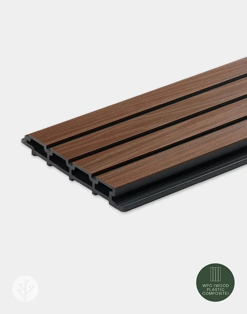 Plaank Oak Exterior Slat Wall Panels