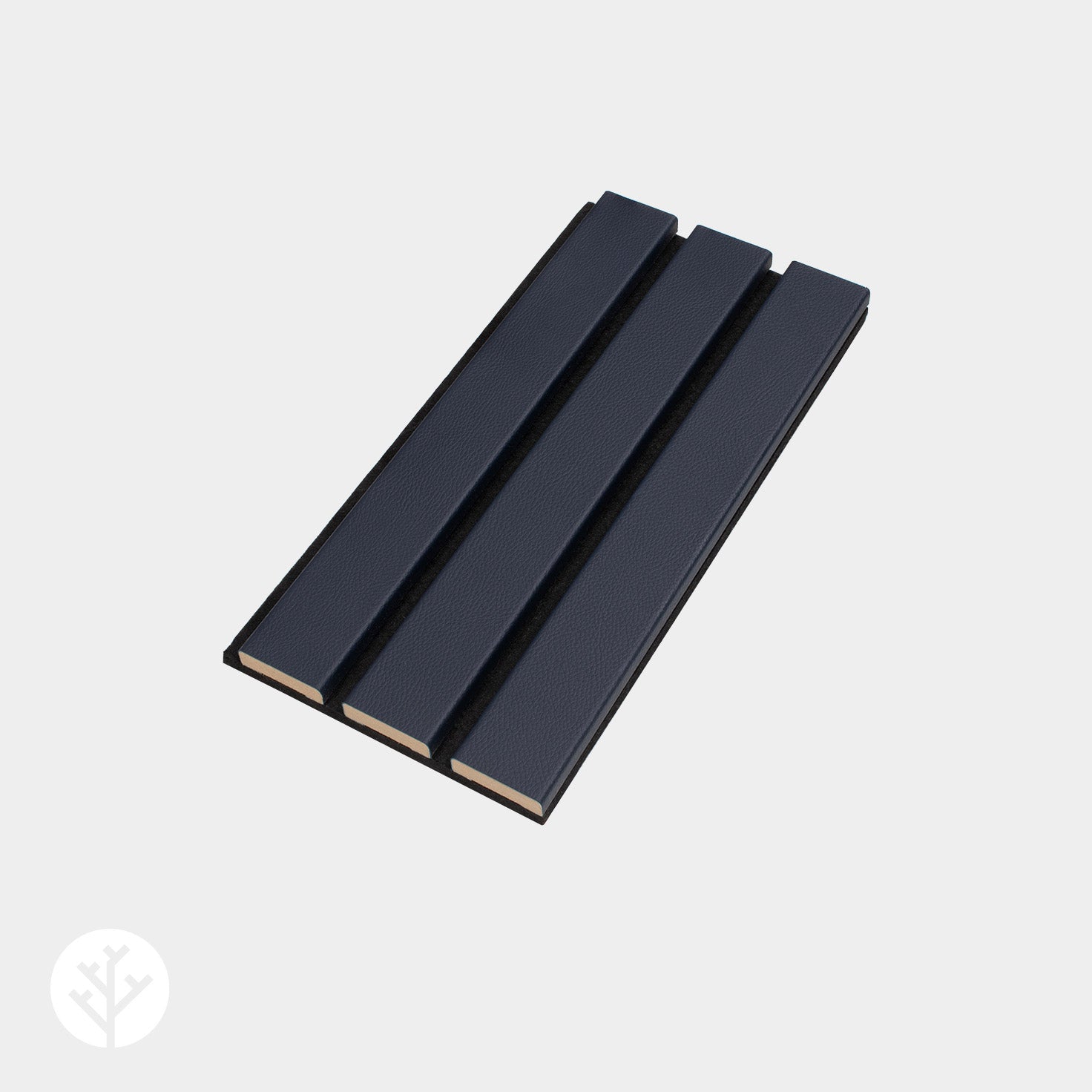 Slatpanel® Luxe Leather Acoustic Wide Slat Wall Panel Samples