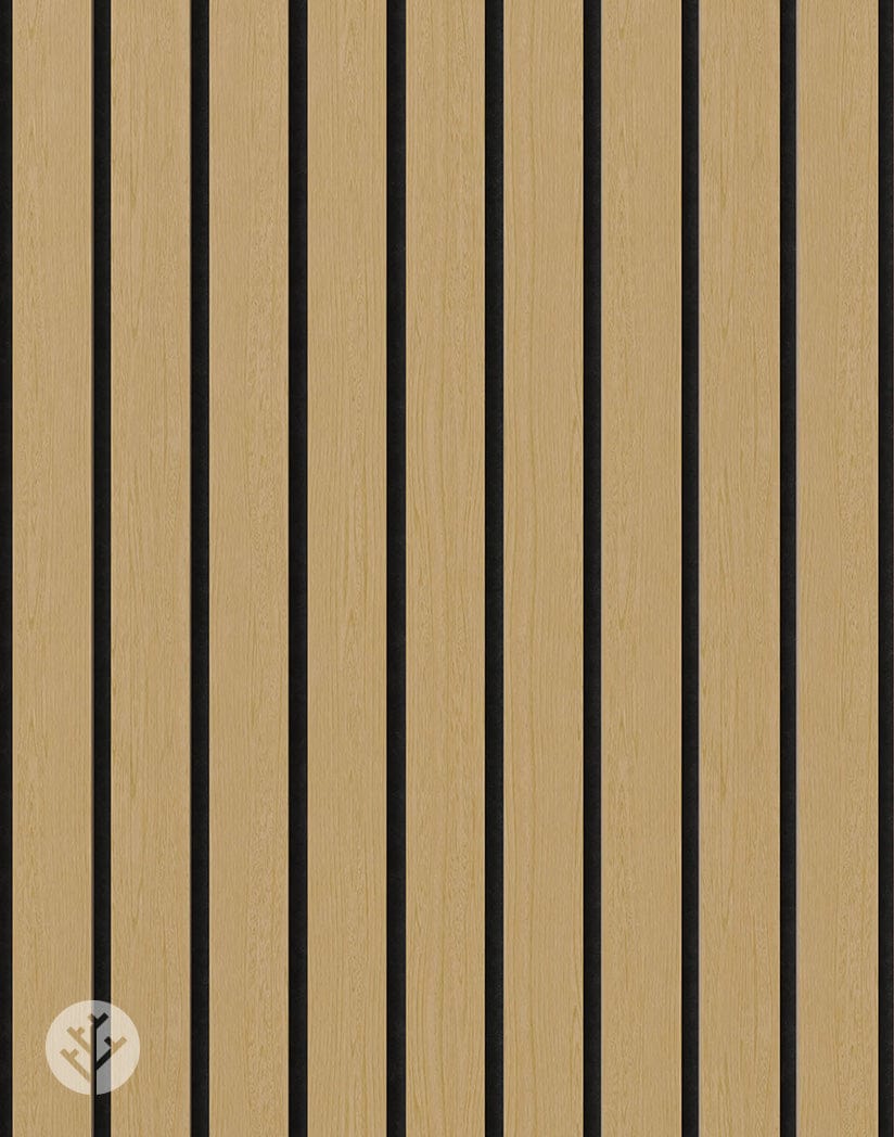 Slatpanel® Oak Luxe Fire-Rated Acoustic Wood Wall Panel
