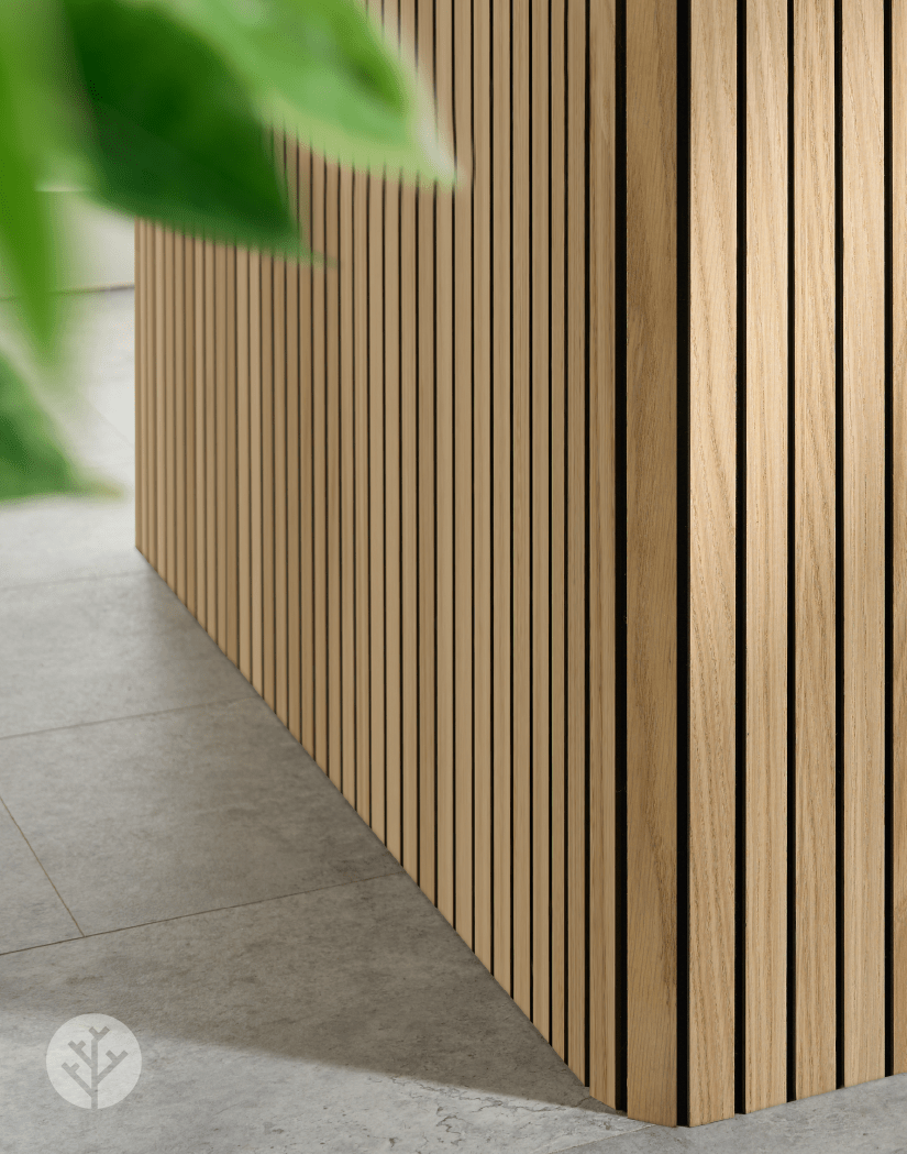 Ultraflex Oak Lightweight Flexible Wood Wall Panels | Original Slatpanel®