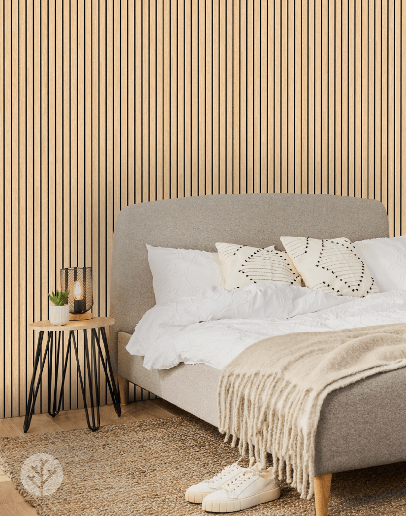 Ultraflex Oak Lightweight Flexible Wood Wall Panels | Original Slatpanel®