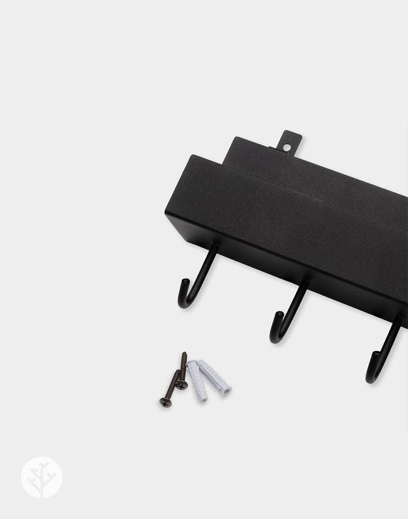 Shelf With Four Hooks | Panel Accessories by Slatpanel®