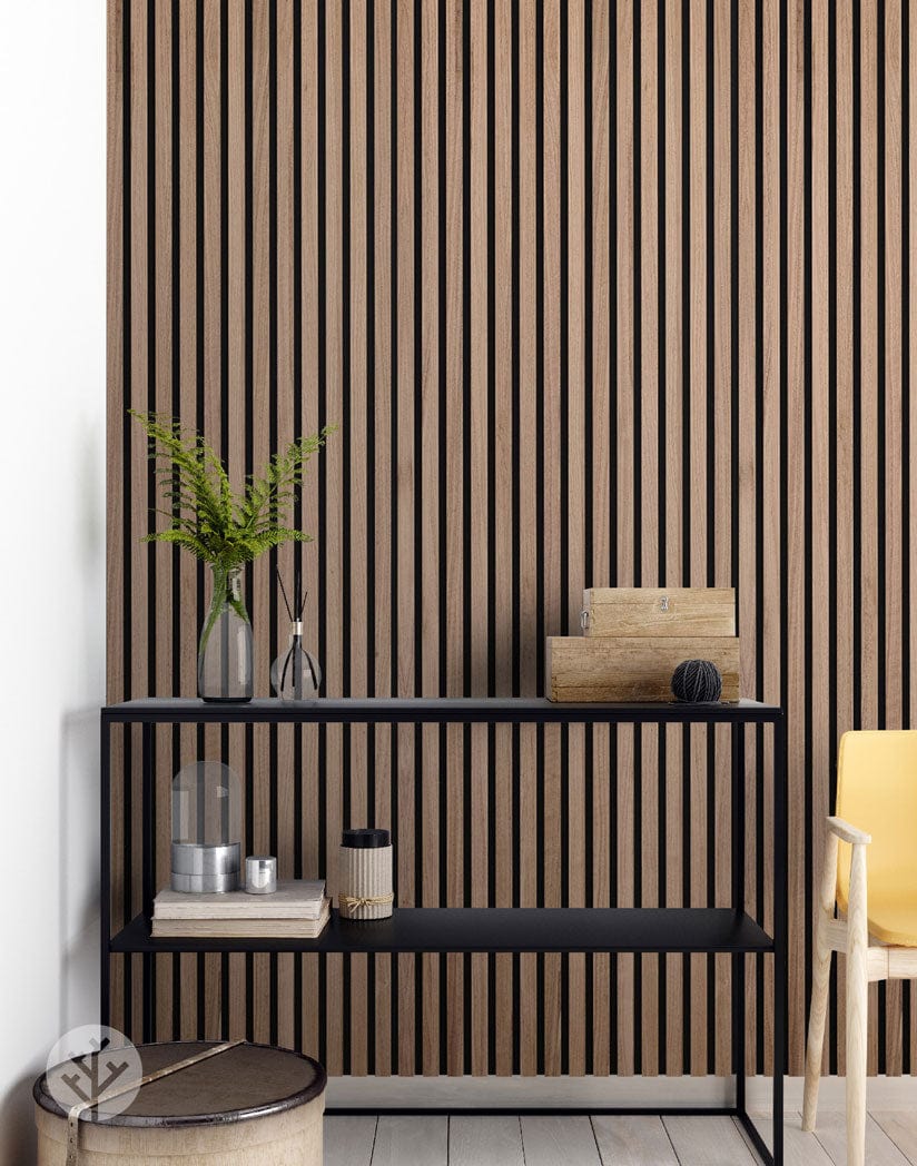 Luxury American Walnut Acoustic Slat Wood Wall Panels | Original Slatpanel®