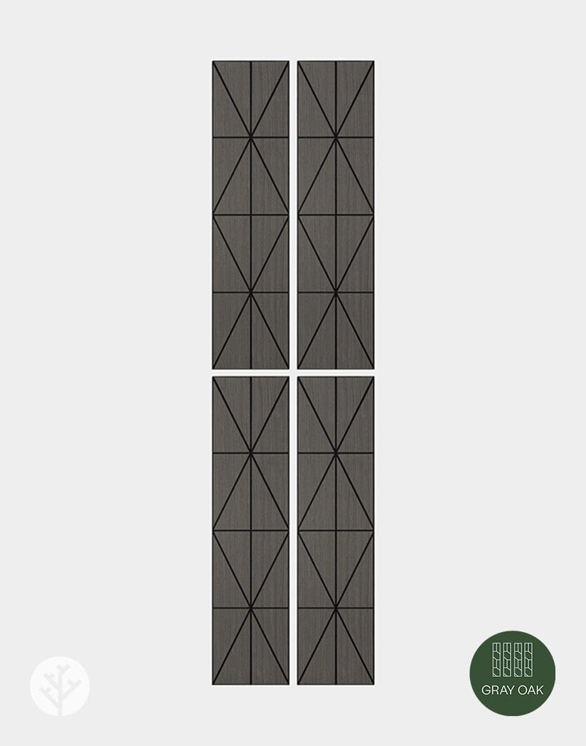 Geo-Lite Diamond Geometric Wall Panel