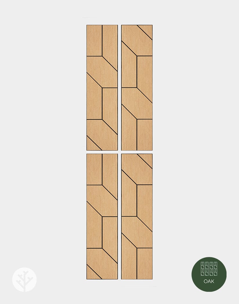 Geo-Lite Trapeze Geometric Wall Panel