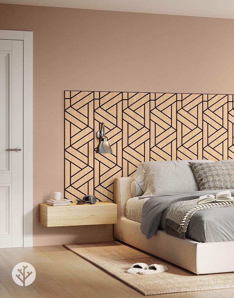 Geo-Lite Weave Geometric Wall Panel