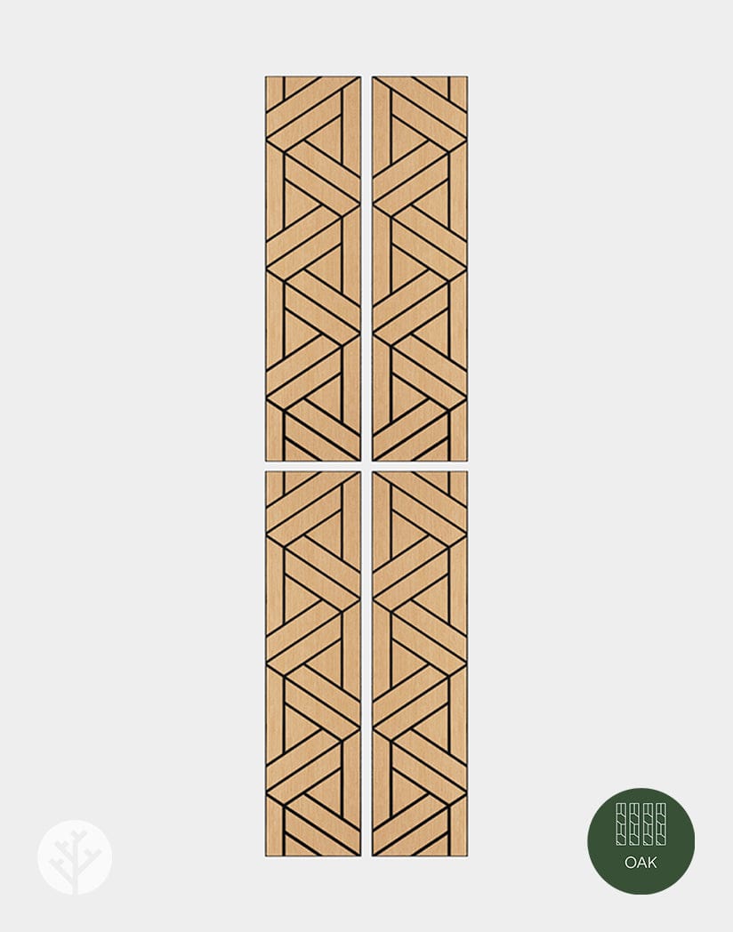 Geo-Lite Weave Geometric Wall Panel