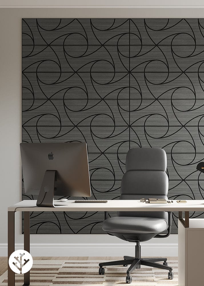 Geo-Lite Whirl Geometric Wall Panels