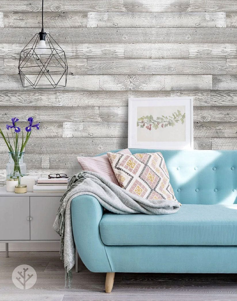 Culebra Peak White Reclaimed Wood Wall Panels