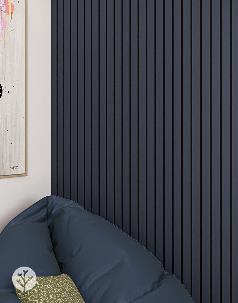 Slatpanel® Luxe Blue Wide Slat Wall Panel