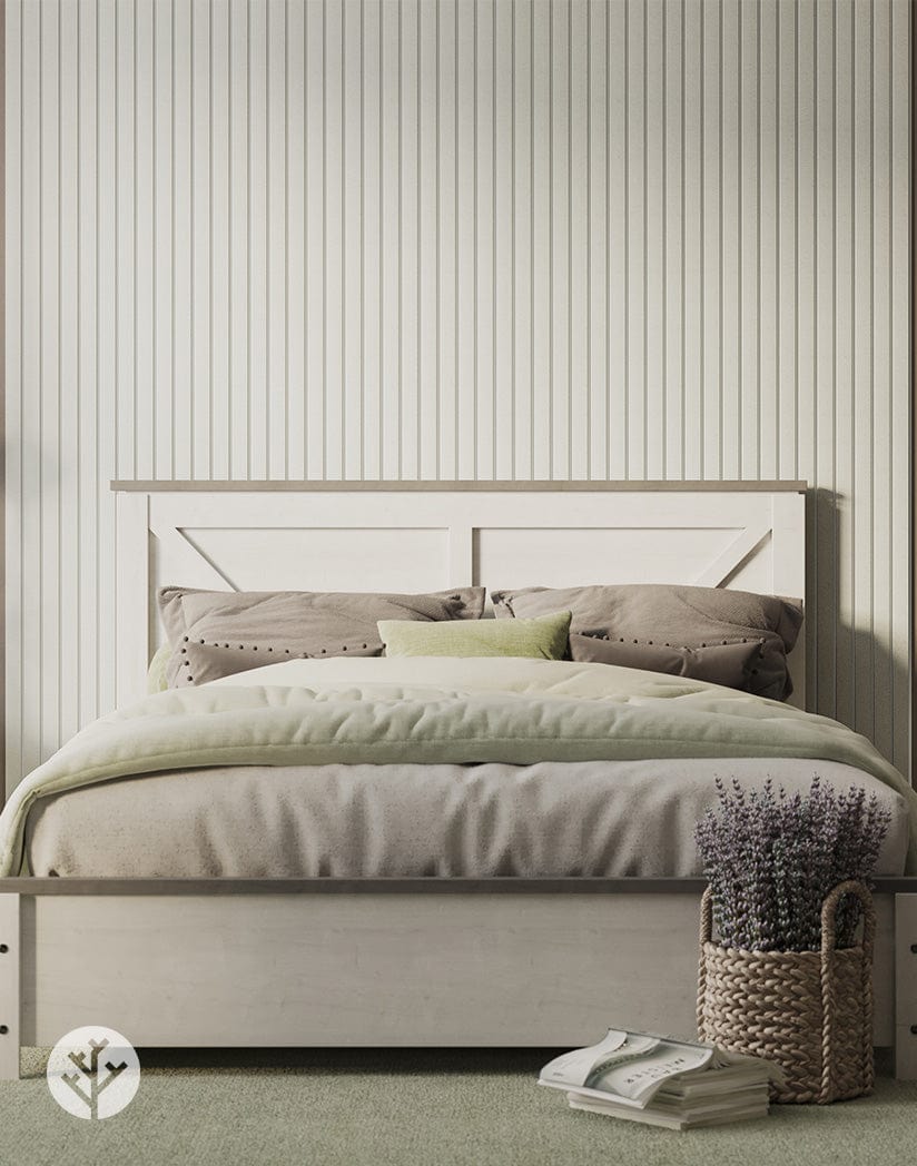 Slatpanel® Luxe White Wide Slat Wood Wall Panel