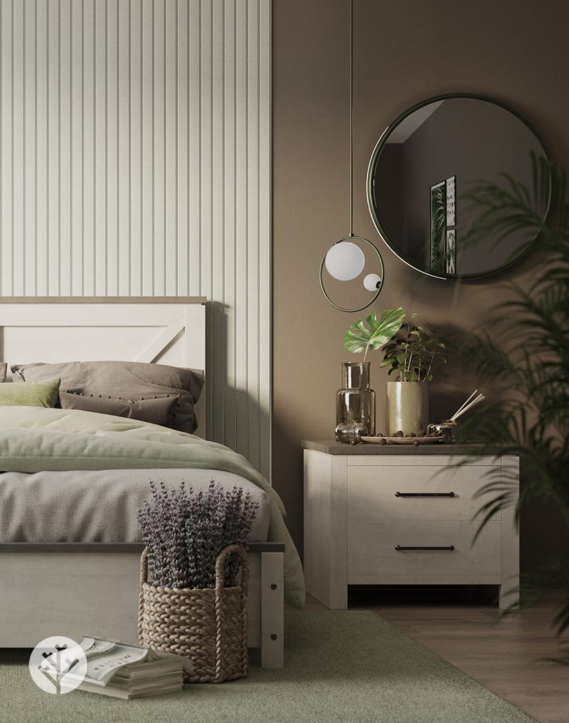 Slatpanel® Luxe White Wide Slat Wood Wall Panel